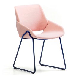 Designové židle Monk Sled Base Armchair