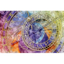 Gaira® Diamantové malování Orloj D6522