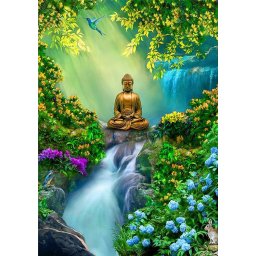 Gaira® Diamantové malování Buddha D9115