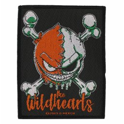 nášivka THE WILDHEARTS - GREEN SKULL - RAZAMATAZ - SP3078
