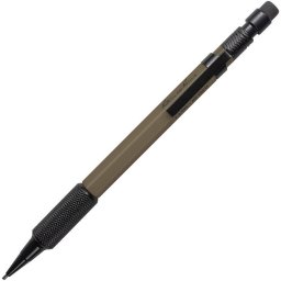 RITE IN THE RAIN tužka/pentilka MECHANICAL CLICKER All-Weather ø 1,3 mm FLAT DARK EARTH