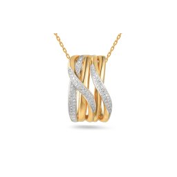 Zlatý briliantový přívěsek 0,170 ct IZBR1048P