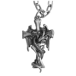 obojek Dragon/cross - PSY819