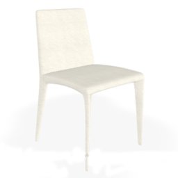 Výprodej Bonaldo designové židle Filly (bílá eko kůže)