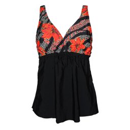 Ynez New tankini - tílko S136 M hnědá