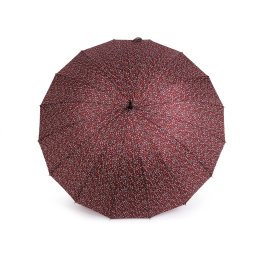 Dámský vystřelovací deštník, barva 1 (87 cm) bordó sv.