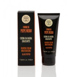 Erbario Toscano Černý pepř krém na holení 100ml
