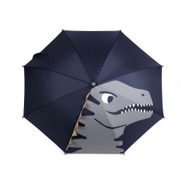 Dětský deštník jednorožec, dinosaurus, barva 2 modrá tmavá dinosaurus