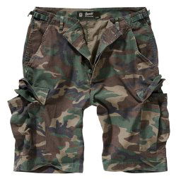 BRANDIT kraťasy US BDU rip-stop WOODLAND vel.7XL