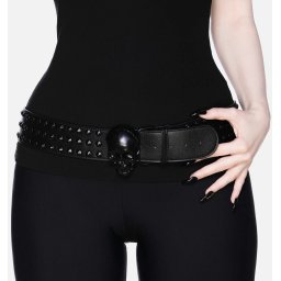 pásek KILLSTAR - Bad Bones - Black - KSRA004096