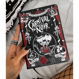 poznámkový blok KILLSTAR - Carnival - Black - KSRA008211