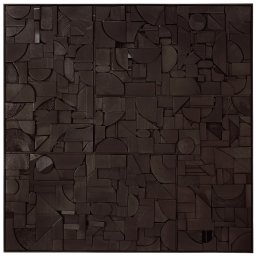 Ethnicraft designové nástěnné dekorace Bricks Wall Art (100 x 100 cm)