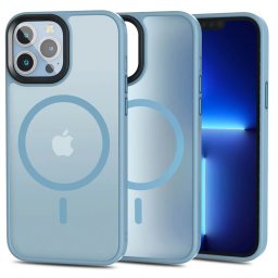 Pouzdro TECH-PROTECT MAGMAT MAGSAFE IPHONE 13 PRO MAX MATTE SIERRA modré