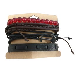 Gaira® Kožený náramek Anchor 3311-15