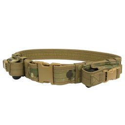 S.T. CONDOR opasek taktický 5cm se sumkami na pist. zásobník MULTICAM