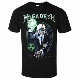 tričko pánské Megadeth - Vic Target RIP Anniversary Uni BL - ROCK OFF - MEGATS14MB
