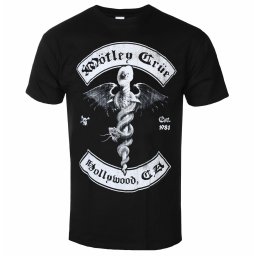 tričko pánské Mötley Crüe - Feelgood Hollywood Revision - BLACK - ROCK OFF - MOTTEE35MB
