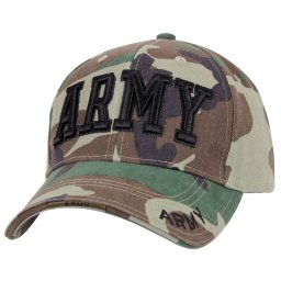 ROTHCO čepice DELUXE ARMY baseball WOODLAND