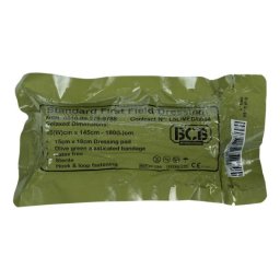 BCB obvaz COMBAT FIRST FIELD 15 x 18 cm se suchým zipem