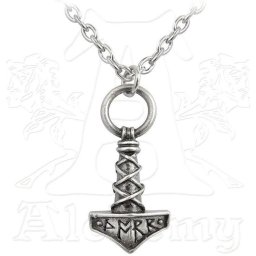 obojek Thors Hammer Amulet - ALCHEMY GOTHIC - P696