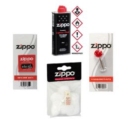 Zippo sada k benzínovému zapalovači