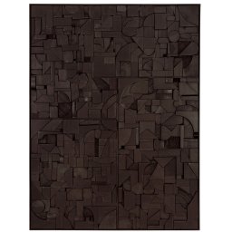 Ethnicraft designové nástěnné dekorace Bricks Wall Art (120 x 90 cm)