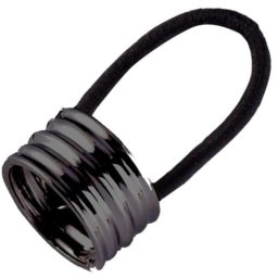 gumička do vlasů JEWELRY & WATCHES - Round - B1_black