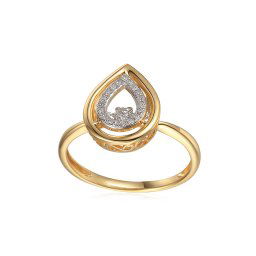 Briliantový prsten Dancing diamonds 0,150 ct IZBR1061