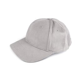 Bavlněná kšiltovka unisex vhodná k dozdobení, barva 8 šedá světlá