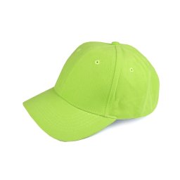 Bavlněná kšiltovka unisex vhodná k dozdobení, barva 9 zelená sv.