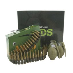 KOMBAT set JUNIOR dětský GRENADE & BULLET BELT