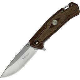 Elk Ridge nůž zavírací GENTLEMAN´S hladké ostří HNĚDÝ