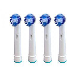 NK08 Náhradní hlavice Koma pro elektrické zubní kartáčky Braun Oral-B PRECISION CLEAN, 4 ks