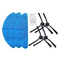8ks Sada Kartáče a mopy pro SILVERCREST SSWRA1, SSWRB1, Tesla Robostar, Evolveo