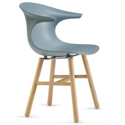 Infiniti designové židle Loop Wood
