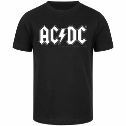 tričko dětské AC/DC - (Logo, single-col.) - black - Metal-Kids - 431.25.8.7