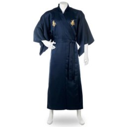 Japonské pánské kimono Kotobuki vyšívané dlouhé