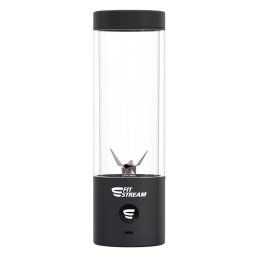 FitStream Pro Black, prenosný, USB nabíjatelný mixér