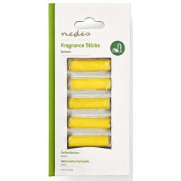 Voňavé tyčinky pro sáčkové i bezsáčkové vysavače Nedis LEMON