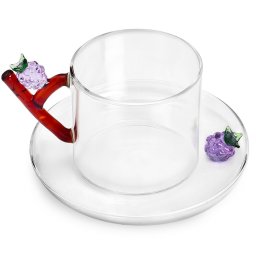 Ichendorf Milano designové šálky Fruits & Flowers Tea Cup Blackberry w/s