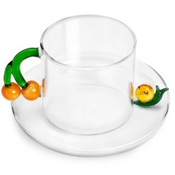 Ichendorf Milano designové šálky Fruits & Flowers Tea Cup Acorn w/s