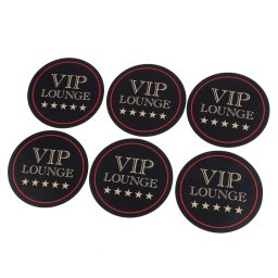 podtácky VIP - black - ROCKBITES - 101227