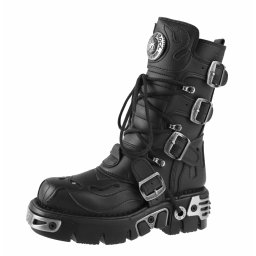 boty NEW ROCK - VEGAN NEGRO - NEW REACTOR NEGRO - M.107-VC5