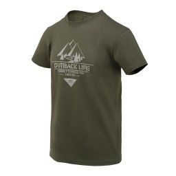 Helikon-Tex triko OUTBACK LIFE TAIGA GREEN vel.3XL