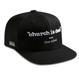 kšiltovka HOLY BLVK - CHURCH IS DEAD - CAP_HB052