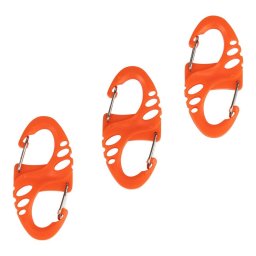 FOSCO karabina MINI set 3 ks ORANŽOVÁ