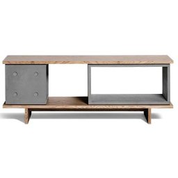 Lyon Beton designové komody Dice Lowboard 1M1L (šířka 154 cm)