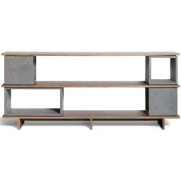 Lyon Beton designové komody Dice Sideboard 3M1L (šířka 229.5 cm)