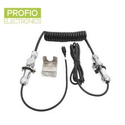 Propojovací kabel pro 1x couvací kameru pro přívěsy a návěsy - jednokabelový