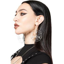 náušnice KILLSTAR - Glorious Charm - Black - KSRA008969
